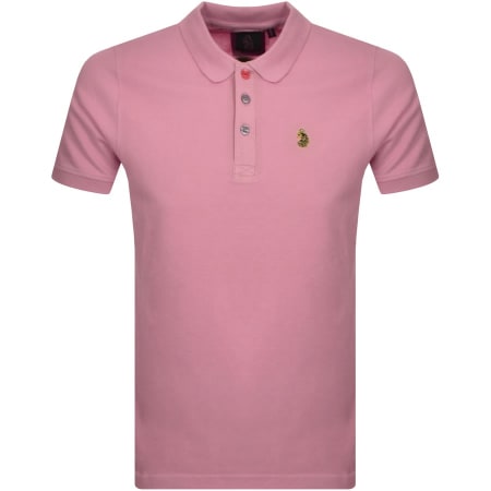 Product Image for Luke 1977 New Mead Polo T Shirt Pink
