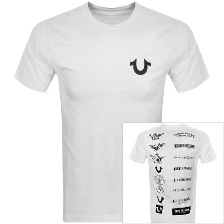 Product Image for True Religion History Logo T Shirt White