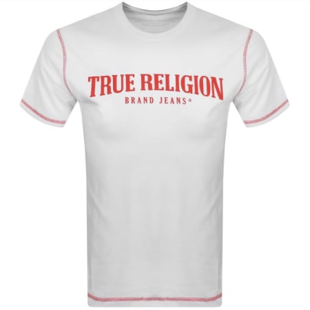 Product Image for True Religion Flatlock Arch T Shirt White