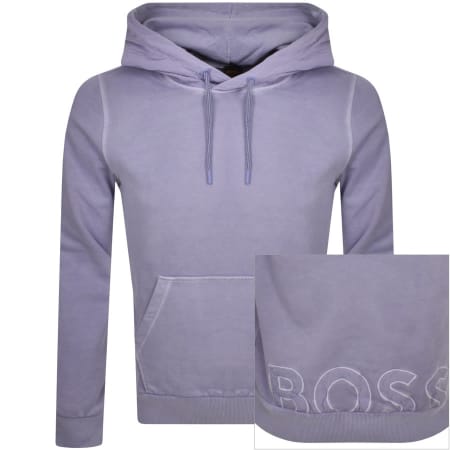 Product Image for BOSS Welonhood Hoodie Purple