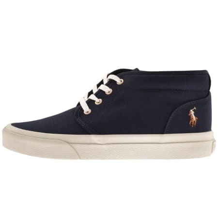 Product Image for Ralph Lauren Keaton Canvas Trainers Navy