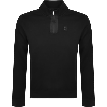 Product Image for Luke 1977 Full Hardy Half Zip Sweatshirt Black