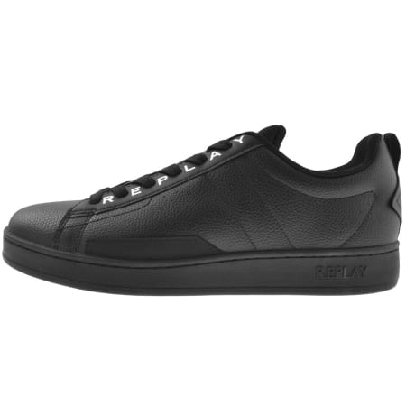 Product Image for Replay Smash Base Green Project Trainers Black