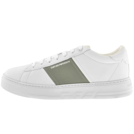 Product Image for Emporio Armani Logo Trainers White