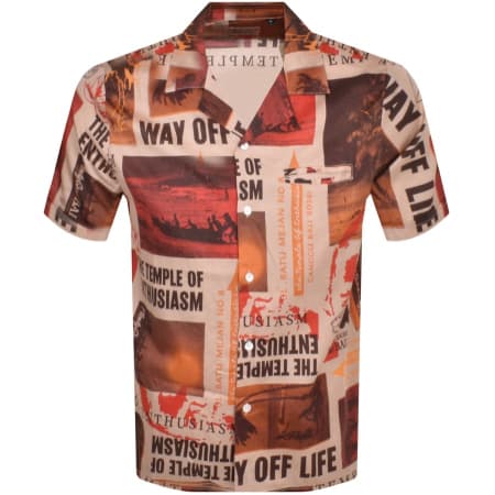 Product Image for Deus Ex Machina Way Off Short Sleeve Shirt Brown
