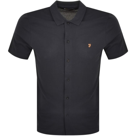 Product Image for Farah Vintage Lesser Polo T Shirt Navy