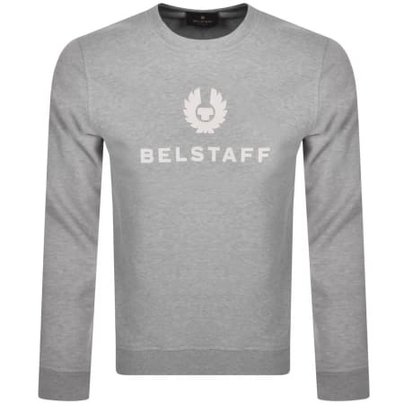 Recommended Product Image for Belstaff Crew Neck Sweatshirt Grey