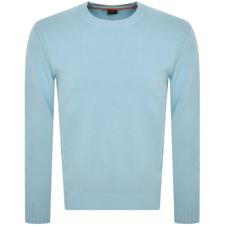 Product Image for BOSS Aropo Knit Jumper Blue