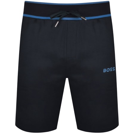 Product Image for BOSS Lounge Logo Jersey Shorts Navy