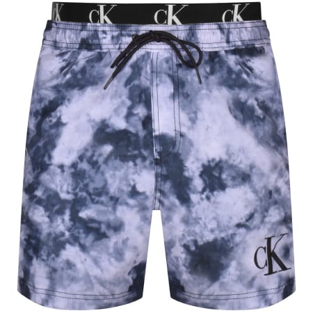 Product Image for Calvin Klein Tie Dye Swim Shorts Black