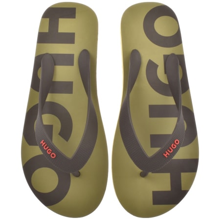 Product Image for HUGO Arvel Flip Flops Green