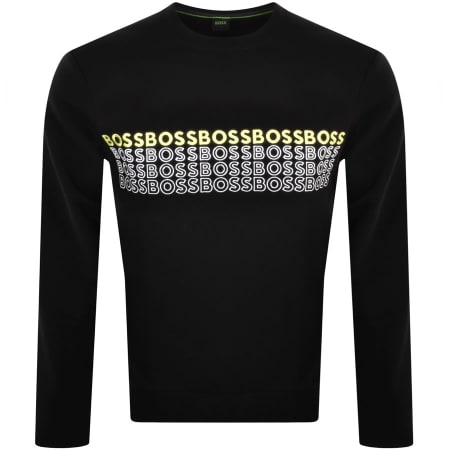 Product Image for BOSS Salbo 1 Sweatshirt Black