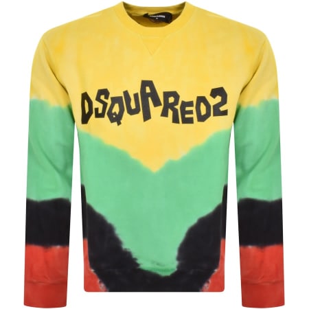 Product Image for DSQUARED2 Cool Fit Sweatshirt Yellow