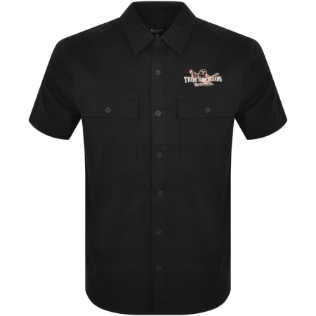 Product Image for True Religion Short Sleeve Arch Shirt Black