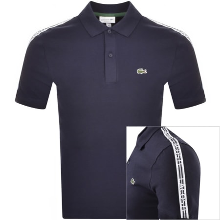 Product Image for Lacoste Best Short Sleeved Polo T Shirt Navy