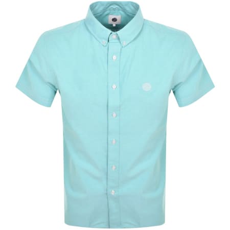 Product Image for Pretty Green Oxford Short Sleeve Shirt Blue