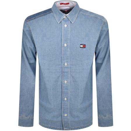 Product Image for Tommy Jeans Long Sleeved Denim Shirt Blue