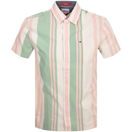 Product Image for Tommy Jeans Short Sleeved Shirt Green