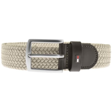 Product Image for Tommy Hilfiger Denton Elastic Braided Belt Beige