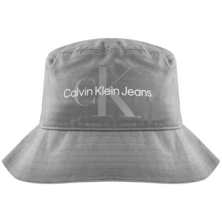 Product Image for Calvin Klein Jeans Monogram Bucket Hat Grey