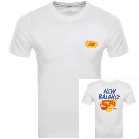 Product Image for New Balance Fresh Kicks T Shirt White