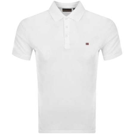 Product Image for Napapijri Ealis Short Sleeve Polo T Shirt White