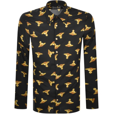 Product Image for Vivienne Westwood Ghost Long Sleeved Shirt Black