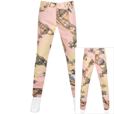Product Image for Vivienne Westwood Classic Tapered Jeans Pink