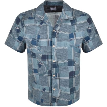 Product Image for Paul Smith Short Sleeved Shirt Blue