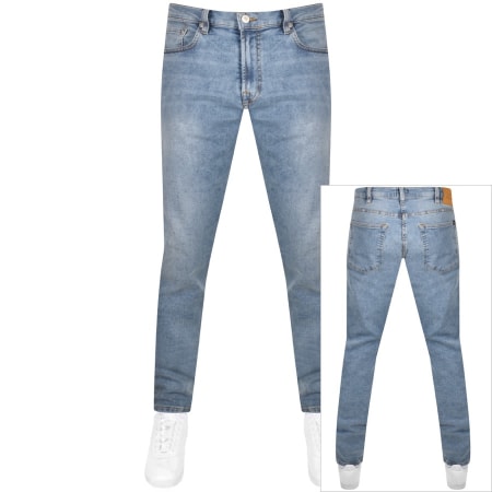 Product Image for Paul Smith Light Wash Tapered Fit Jeans Blue