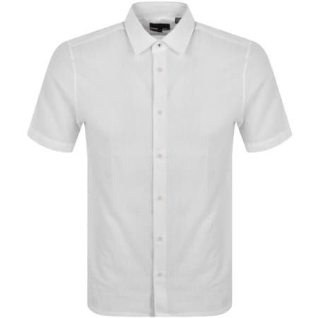 Product Image for Ted Baker Stansho Short Sleeve Shirt White