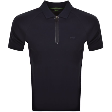 BOSS Paddy Polo T Shirt Navy | Mainline Menswear