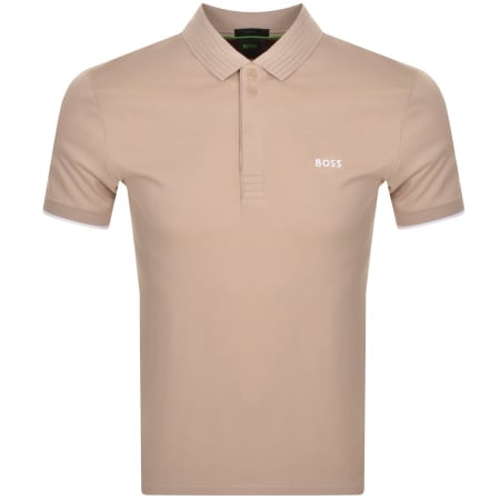 Product Image for BOSS Paule Polo T Shirt Grey