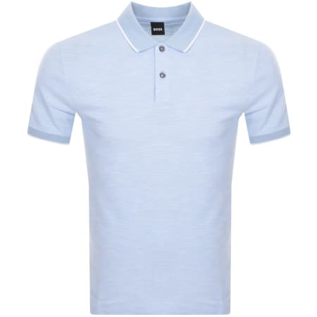 Product Image for BOSS Parlay 197 Polo T Shirt Blue