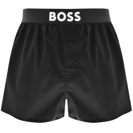 Product Image for BOSS Underwear Single Pack Boxer Shorts Black