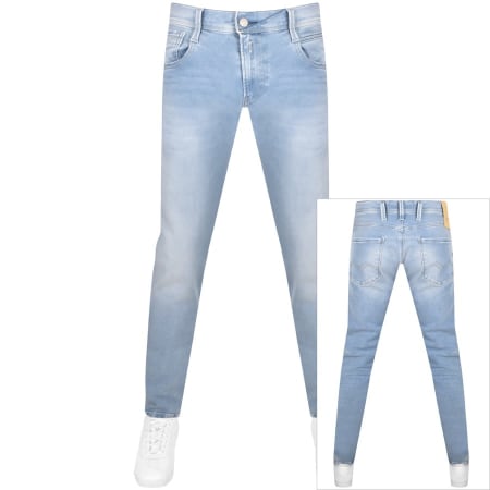 Product Image for Replay Anbass Jeans Light Wash Blue