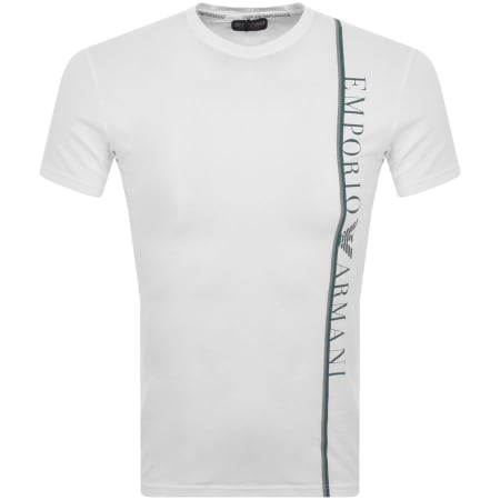 Product Image for Emporio Armani Lounge Logo T Shirt White