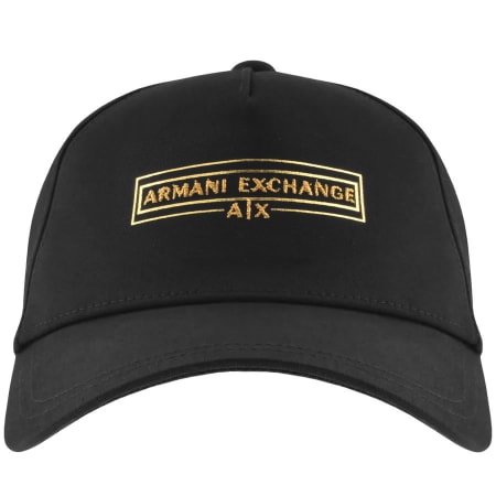 Product Image for Armani Exchange Logo Baseball Cap Black