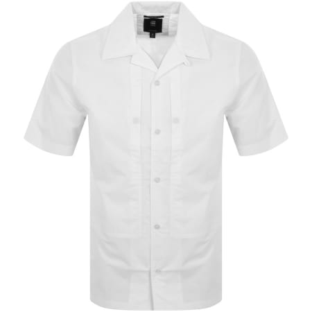 Product Image for G Star Raw Workwear Short Sleeve Shirt White