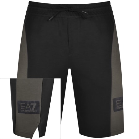 Product Image for EA7 Emporio Armani Logo Shorts Black