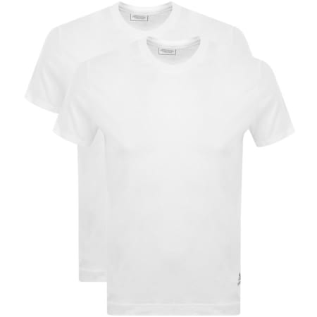 Product Image for adidas Two Pack T Shirts White