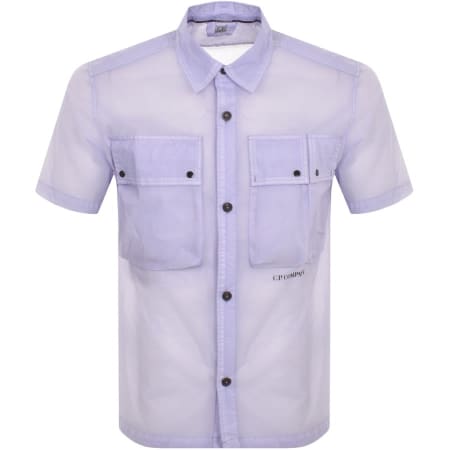 Product Image for CP Company Short Sleeve Shirt Lilac
