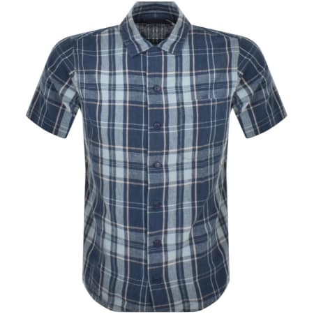 Product Image for Ralph Lauren Check Short Sleeved Shirt Blue