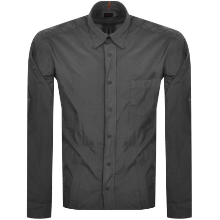 Recommended Product Image for BOSS Lambini Overshirt Jacket Grey