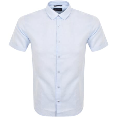 Product Image for Oliver Sweeney Short Sleeve Eakring Shirt Blue