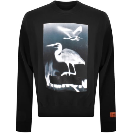 Product Image for Heron Preston Censored Heron Sweatshirt Black