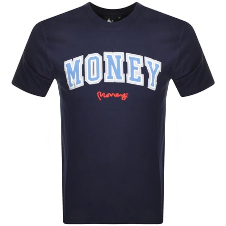 Product Image for Money College Logo T Shirt Navy