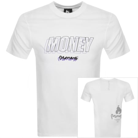 Product Image for Money Compound Logo T Shirt White