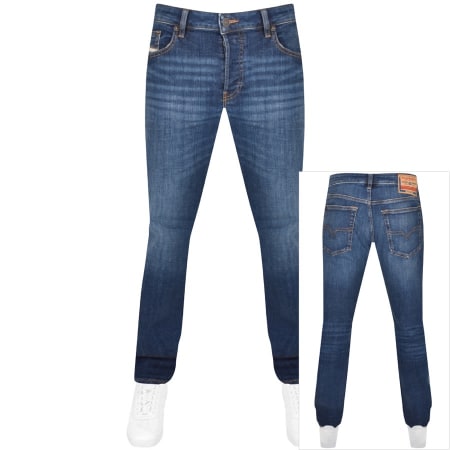 Product Image for Diesel D Yennox Mid Wash Jeans Blue