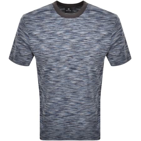 Product Image for Paul Smith Space Dye T Shirt Blue